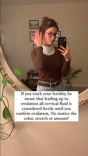 Cervical fluid is usually the part that my clients find tricky