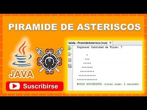 Piramide de Asteriscos Java NetBeans