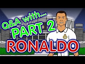 Q&A with RONALDO! Part 2! (Cristiano Ronaldo Parody)