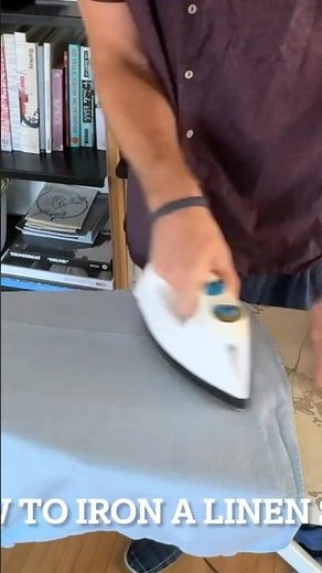 How to Iron Linen #howto #diy