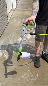 1.8M views · 4.8K reactions | I’ve neglected this apron to long!Time for a good scrub•Using the EGO 2100 psi pressure washer on this one•Using some simple green concrete cleaner and a 15” surface cleaner•I’ll post the whole process soon...#tools #construction #driveway #clean #cleaning #egopowerplus | Kruger Construction | Facebook