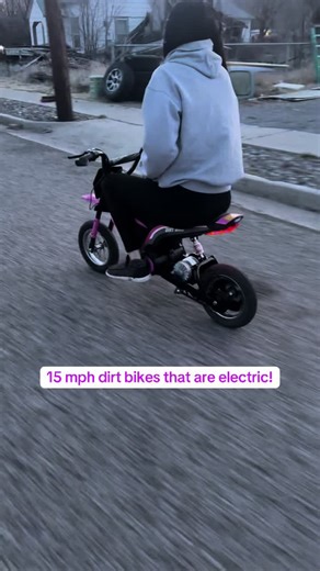Electric Off-Road Dirt Bikes for Kids Under 15 MPH