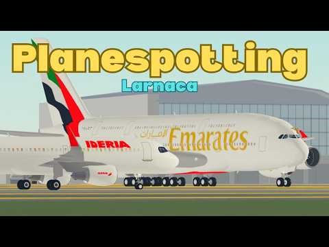 Planespotting at Larnaca ✈️ PTFS | Realistic!