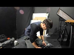 godoxソフトボックスと銀一クイックスピードリング2