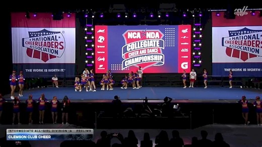 Clemson Club Cheer [2026 Intermediate All-Girl Division IA Prelims] 2026 NCA & NDA College National Championship