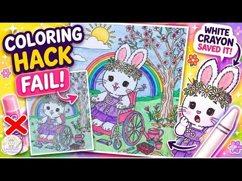 Spring Coloring Story for Kids, Friends, & Family
