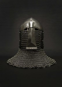 Bascinet Nasal - Medieval armor shop | Forge of Svan