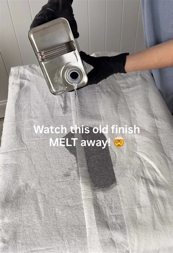 Easy Way to Remove Old Finish from Furniture