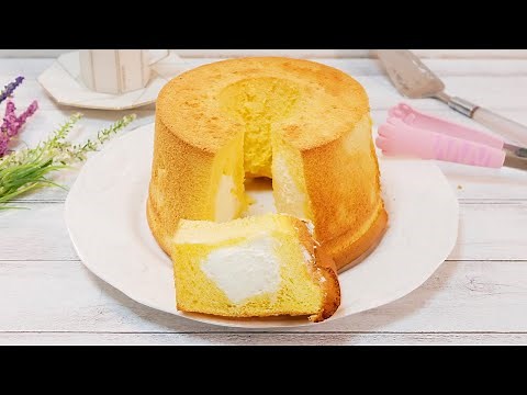 成功率99.9% 初めての生シフォンケーキの作り方【初心者必見！】Success rate 99.9% How to make your first chiffon cake