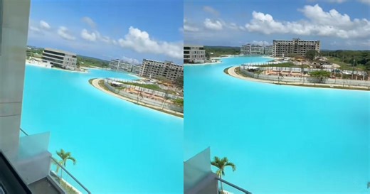 Así es como luce la piscina más grande de toda Colombia: “Es totalmente navegable”