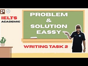 IELTS Writing Task 2 (Problem & Solution Essay) – A to Z Complete Guide | Live Class