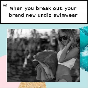 10K views · 19 reactions | When you break your brand new Undiz Swimwear! | undiz | Facebook