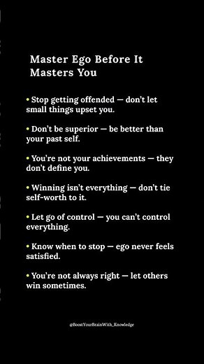 7 Ways to Control Your Ego Before It Controls You