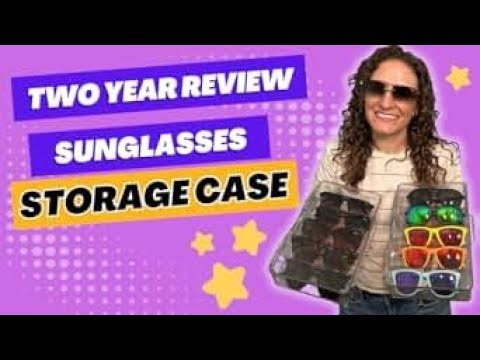 2 Year Review - Stackable Sunglasses Storage Cases