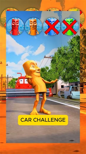 5.8K views · 25 reactions | CAR CHALLENGE BRAINROT RAINBOW tung tung tung | Nirvaxi Studio | Facebook