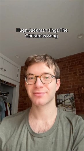 Joey Morof on Instagram: "Day 22 of Joey’s advent calendar of impressions #hughjackman #impression #christmas"