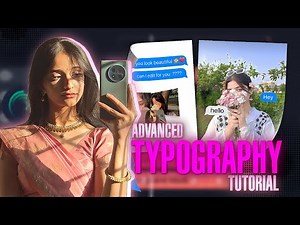 Advanced Typography Transition Tutorial - Edit Like a Pro | Series Part 1