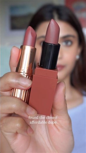 Charlotte Tilbury Pillow Talk Medium DUPE!!!!!!! ✨ #lipsticklover