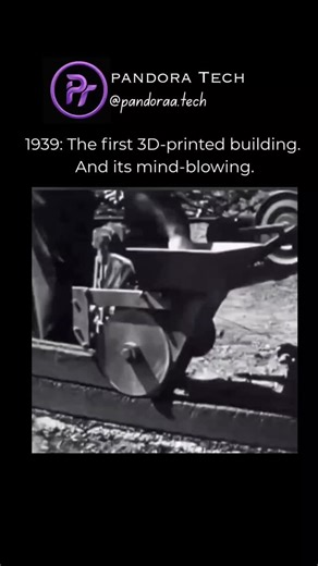 Pandoraa Tech on Instagram: "In 1939, inventor William E. Urschel built what’s considered the world’s first 3D-printed structure—right behind a small warehouse in Valparaiso, Indiana. A year later, he filed patents for a “Wall Building Machine,” decades before modern 3D printing became reality. The future was being built long before we noticed. Credits: © Time Capsule Tales (X) Hashtags: #TechnologyHistory #3DPrinting #Robotics #Engineering #Innovation #FutureTech #Inventors #Architecture #Const