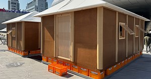 inside shigeru ban's paper house: a global shelter solution for disaster-prone areas