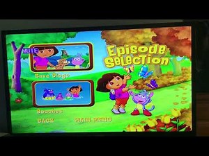 Dora the explorer explorer the earth dvd menu
