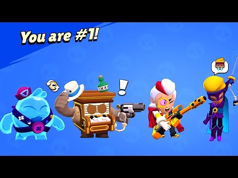 Brawl stars april update new brawlers and skins winning animation/pose