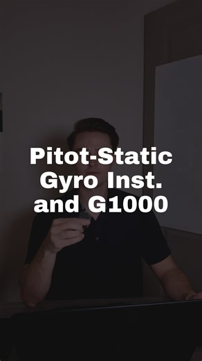 Joeseph | CFII/MEI | Easy explanation of the Pitot-Static instruments, Gyroscopic Instruments and how they work with the G1000. #studentpilot... | Instagram
