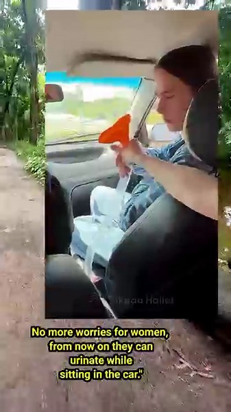 Girls’ Car Travel Solution Pee Anywhere Safely