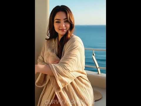 Curvy Fashion AI | Golden Hour Plus Size Bikini Glamour | Bold Body Elegance