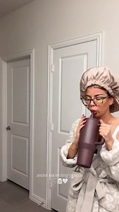 Asmr morning grwm 🤍 loving sweater weather & cozy outfits rn haha these are so satisfying lol lmk if you want more reels like this! @hydrojug water tumbler @peterthomasrothofficial eye masks @sacheubeauty lip stain @gurunanda.official toothpaste @therabreath mouthwash @medicube_global_official collagen wrap mask @larocheposayusa face wash @laneige_us toner @kiehls eye cream @skin1004official spf @tangleteezer brush @theordinary rose hip oil @olaplex hair oil @diptyque hair perfume @laneige_us l