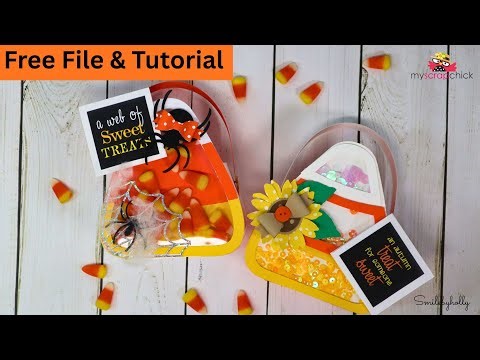 Make This Candy Corn Treat Box For Free!