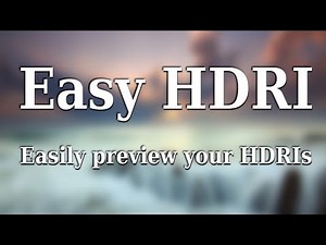 Easy HDRI - Blender add-on