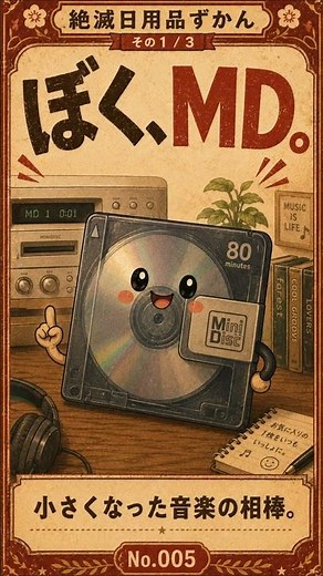 一瞬だけ時代の主役だった“MD”、覚えてる？