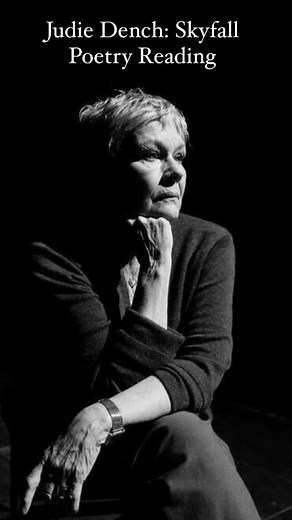 Andrew Buckley | Writer on Instagram: "‘Ulysses’, by Alfred Tennyson, read by ‘M’, (The Dame Judie Dench), in James Bond: Skyfall (2012). M here recites the final five lines of the poem. • • • • • • • • • • • • • #literature #literaturelover #judiedench #jamesbond #powerful #motivation #literaturequotes #classicliterature #poetry #poetrycommunity #poetrylovers #poetrygram #book #bookstagram #art #artgallery #inspiration #inspirational #explore #explorepage #exploremore #fyp #fypシ #darkacademia #