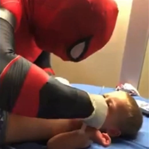 The best part about being a dad with a bunch of super hero suits is that I can use these suits to help my babies through some of their hardest times too! ❤️ | Tim Linder