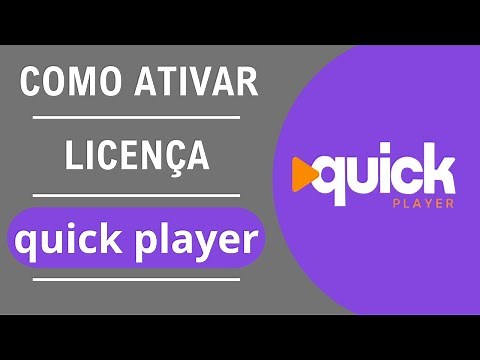 Quick Player Como Ativar e Adicionar Lista