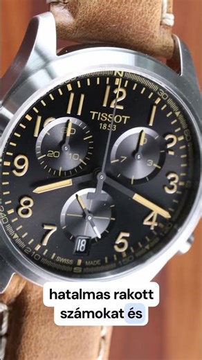 Így lehet XL-ből L, gyorsan - Tissot Chrono L I Krono/Shorts