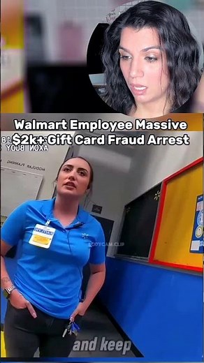 Walmart Employee BUSTED in $2,000 Return & Gift Card SCAM