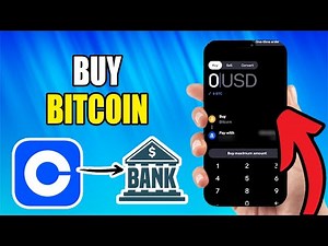 How To Buy Bitcoin On Coinbase With Bank Account - New Method