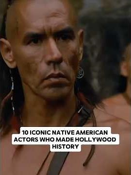 10 ICONIC NATIVE AMERICAN ACTORS WHO MADE HOLLYWOOD HISTORY#shorts #actor #longervideos