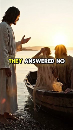 Jesus Appears at the Sea of Tiberias | The Miraculous Catch (John 21:1–14) #resurrection