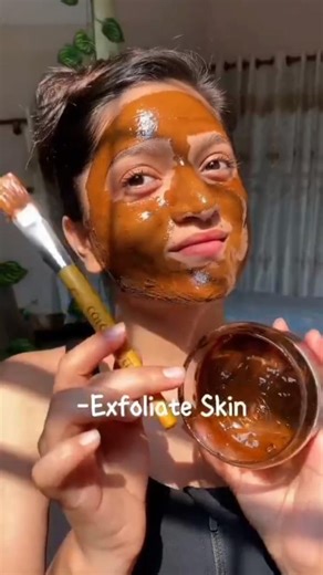 ✨ *گھر پر بنائیں کافی فیس ماسک*✨*چہرے کی مُردہ جِلد کو صاف کرے*🌻*صرف چند منٹ میں قدرتی گلو پائیں