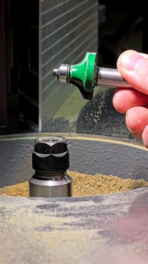 Super simple round over with the Lumberjack spindle moulder...what do you think? **Link to the tools used in this reel** This post contains affiliate links. If you click and make a purchase, I may earn a small commission at no extra cost to you. Trend roundover bit ½” - https://amzn.to/48PZNtl Lumberjack SM800 Spindle Moulder - https://amzn.to/4qzcFdW #woodworking #woodwork #spindlemoulder #routertable Lumberjack Tools Trend Tool Technology #woodworking #woodwork #spindlemoulder | The Natural Wo