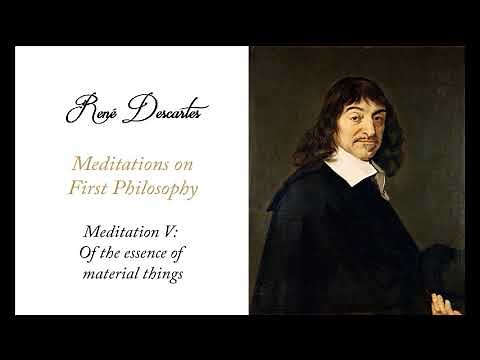 René Descartes, Meditations on First Philosophy - Meditation V (Audiobook)