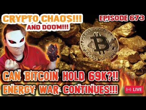 CRYPTO CHAOS!! 69K BITCOIN!!! IRAN WAR!!! OIL!! RECESSION!! ROBOTS & AI TAKE JOBS!!! [Episode 673]
