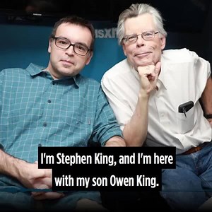 324K views · 422 reactions | What music have your kids turned you on to? For Stephen King, it was Bruce Springsteen! He and son Owen King discuss their favorite Springsteen songs during their E Street Radio takeover. | SiriusXM | Facebook