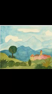 Hermann Hesse, premio Nobel de Literatura, quien a los 40 años comenzó a cultivar su talento escondido para la pintura. | Arte y Literatura
