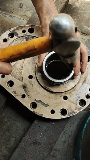 Ingersoll Rand up series air end oil seal change