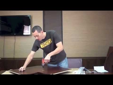 How to Assemble a Lazy Susan Base Cabinet (1 of 3) - TheRTAStore.com