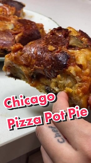 Making Chicago-Style Pizza Pot Pie: A Delicious Tradition